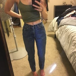 VINTAGE 80s JEANS HIGH WAISTED